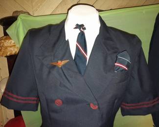An Extensive TWA Stewardess Uniform & Memorabilia Collection From A Former Crew Member