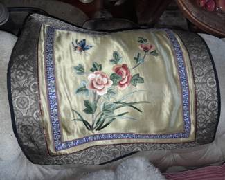 Asian Silk Pillowcase Cover