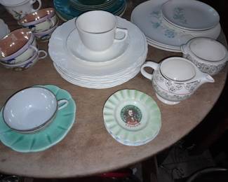 Assorted Kitchen Contents (Glassware, China, Pots & Pans, Dishware, Etc.)