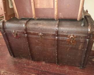 Antique Steamer Trunk