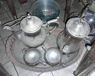 Assorted Kitchen Contents (Glassware, China, Pots & Pans, Dishware, Etc.)