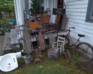 DOZENS Of Treasures Available For Sale Outside The Home As Well!