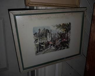 Antique, Vintage, & Contemporary Framed Artwork
