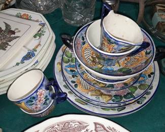 Assorted Glassware, China, Dishware, Etc.