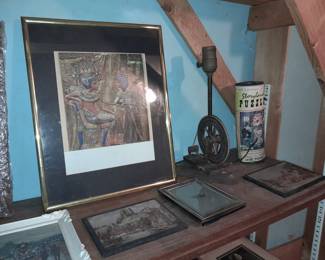 Antique, Vintage, & Contemporary Framed Artwork