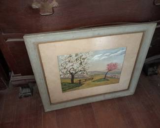 Antique, Vintage, & Contemporary Framed Artwork