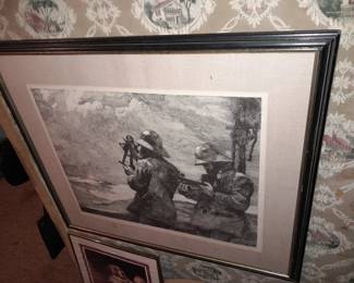 Antique, Vintage, & Contemporary Framed Artwork