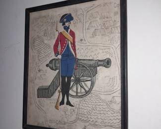 Framed Military Artwork