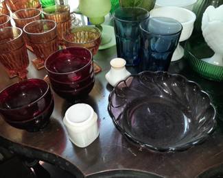 BEAUTIFUL Collection Of Colored Glass