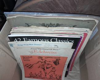 Vintage Sheet Music