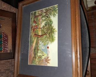 Antique, Vintage, & Contemporary Framed Artwork