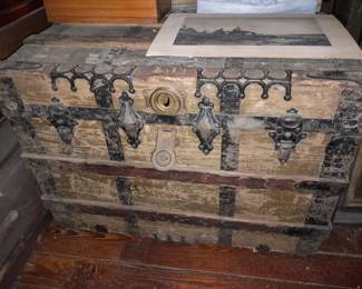 Antique Steamer Trunk