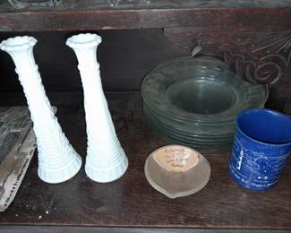 Milk Glass Vases