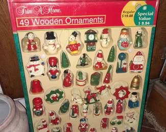 Christmas Wooden Ornaments