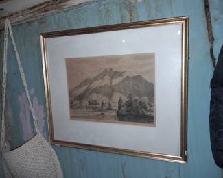 Antique, Vintage, & Contemporary Framed Artwork