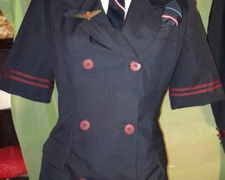 An Extensive TWA Stewardess Uniform & Memorabilia Collection From A Former Crew Member