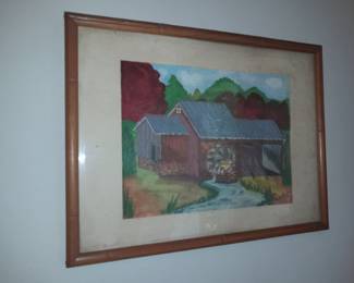 Antique, Vintage, & Contemporary Framed Artwork