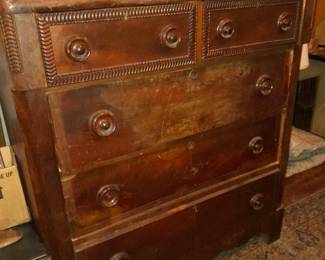 Antique Wooden Dresser