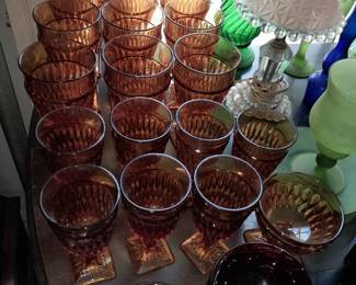 BEAUTIFUL Collection Of Colored Glass