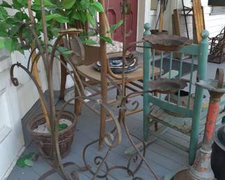 Cast Iron Candle Holders
