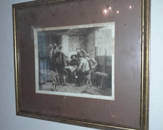 Antique, Vintage, & Contemporary Framed Artwork