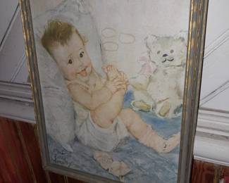 Antique, Vintage, & Contemporary Framed Artwork