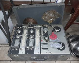 Vintage Reel To Reel Machine