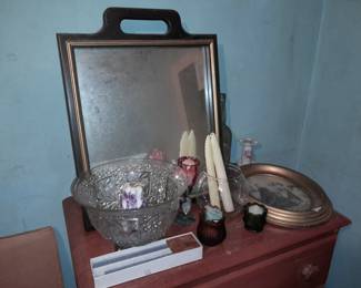 Antique Vanity Mirror
