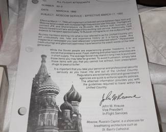 An Extensive TWA Stewardess Uniform & Memorabilia Collection From A Former Crew Member