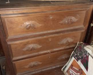 Antique Wooden Dresser
