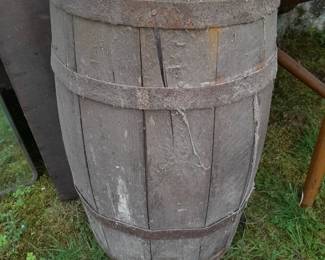 Antique Wooden Barrel