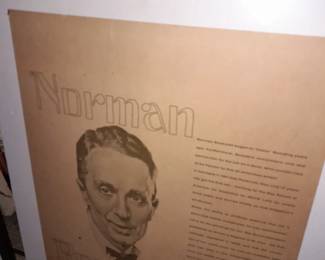 Norman Rockwell Mounted Posterboard
