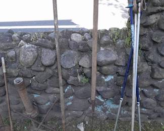 Assorted Antique Hand Tools & Rusty Gold