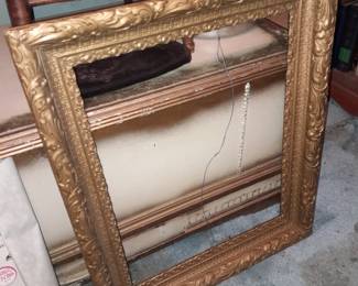 Antique Gold Painted Frame