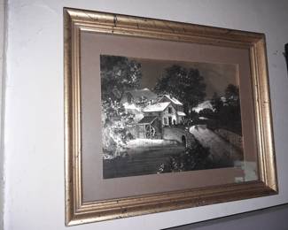 Antique, Vintage, & Contemporary Framed Artwork