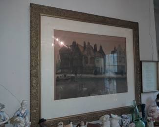 Antique, Vintage, & Contemporary Framed Artwork