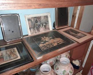 Antique, Vintage, & Contemporary Framed Artwork