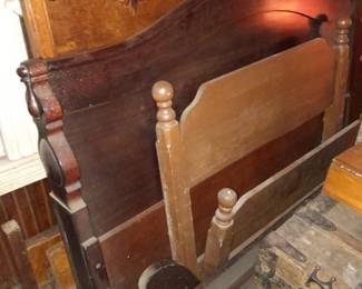 Antique Bed Frames, Headboards, & Footboards