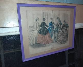 Antique, Vintage, & Contemporary Framed Artwork