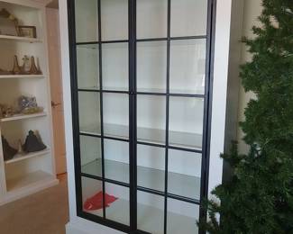 Ballard Designs Lighted Display Cabinet