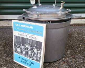 All American Aluminum Pressure Canner Cooker