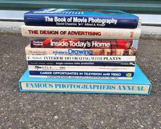 Hardback Paperback Photography, Decorating, Advertising Books