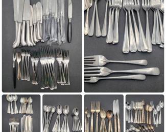 Large Variety of Vintage Flatware International Silver Co, Nottingham