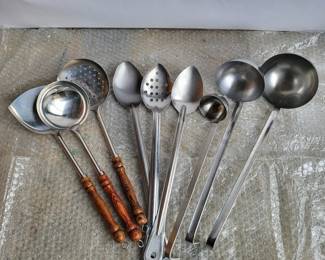 Professional Chefs Kitchen Stainless Steel Utensils