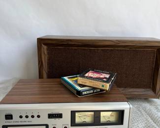 RS808 Panasonic 8 Track Player With InCase Latino Tracks