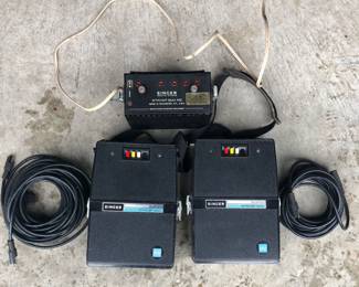 Pair of Singer Graflex Strob 500RG Battery Packs