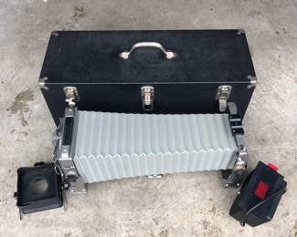 Calumet 4x 5 Rail Camera Includes Magazine and Carrying Case
