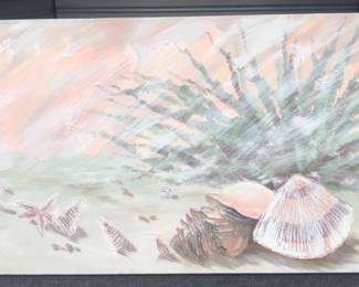 Large Original Acrylic Painting by L. Loran