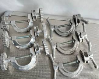 Six Reflectasol C Clamps Photography Umbrella Brackets