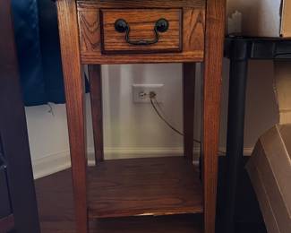 Small Wood Accent Table 